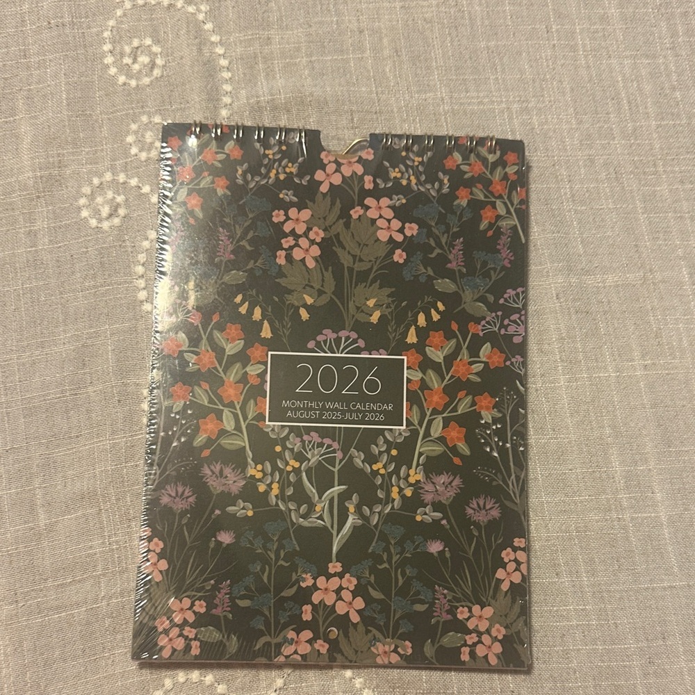 Lady Jayne August 2025-July 2026 mini calendar